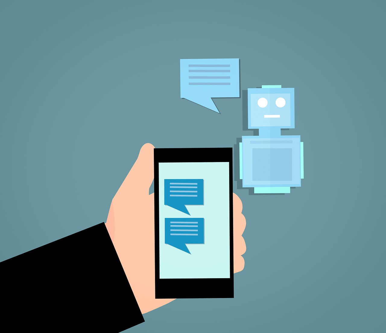O mercado de desenvolvedores de chatbots se depura diante do avan&ccedil;o das oportunidades - Imagem: Pixabay