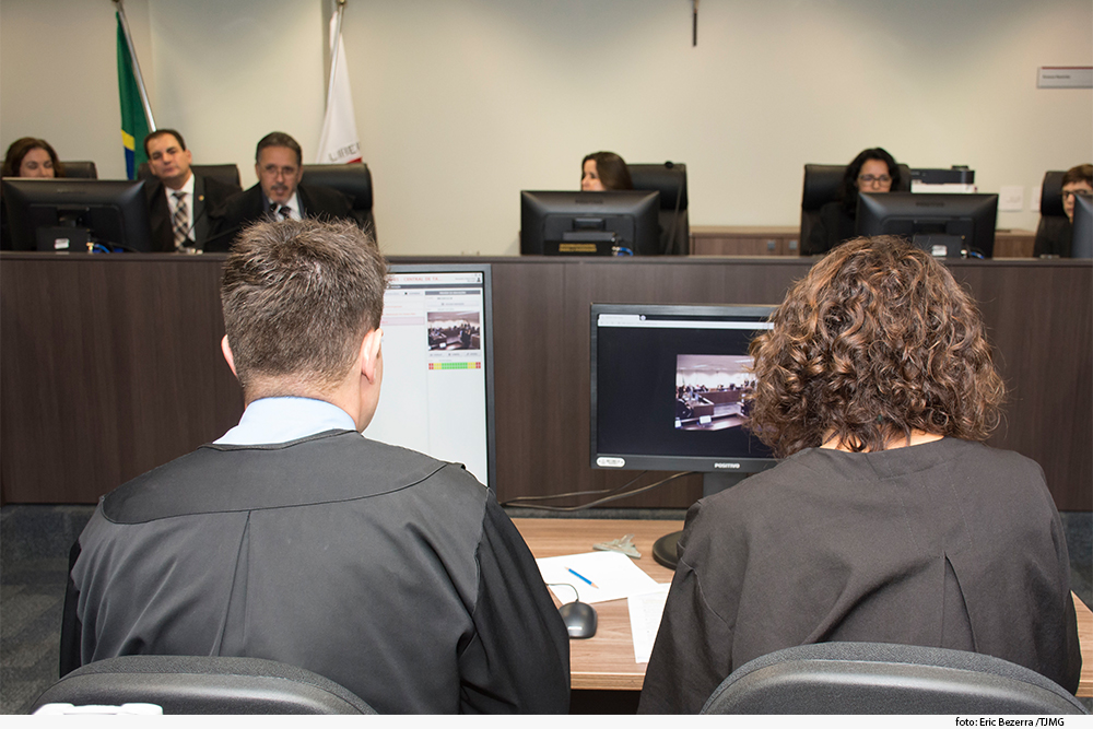 Com julgamentos virtuais o Judici&aacute;rio ter&aacute; menos acervo, o que dar&aacute; mais celeridade ao andamento processual no TJMG - foto: Eric Bezerra / TJMG