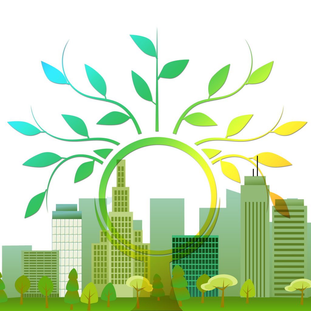    Edif&iacute;cio abrigar&aacute; o verde e contar&aacute; com energia fotovoltaica.Foto por Pixabay.