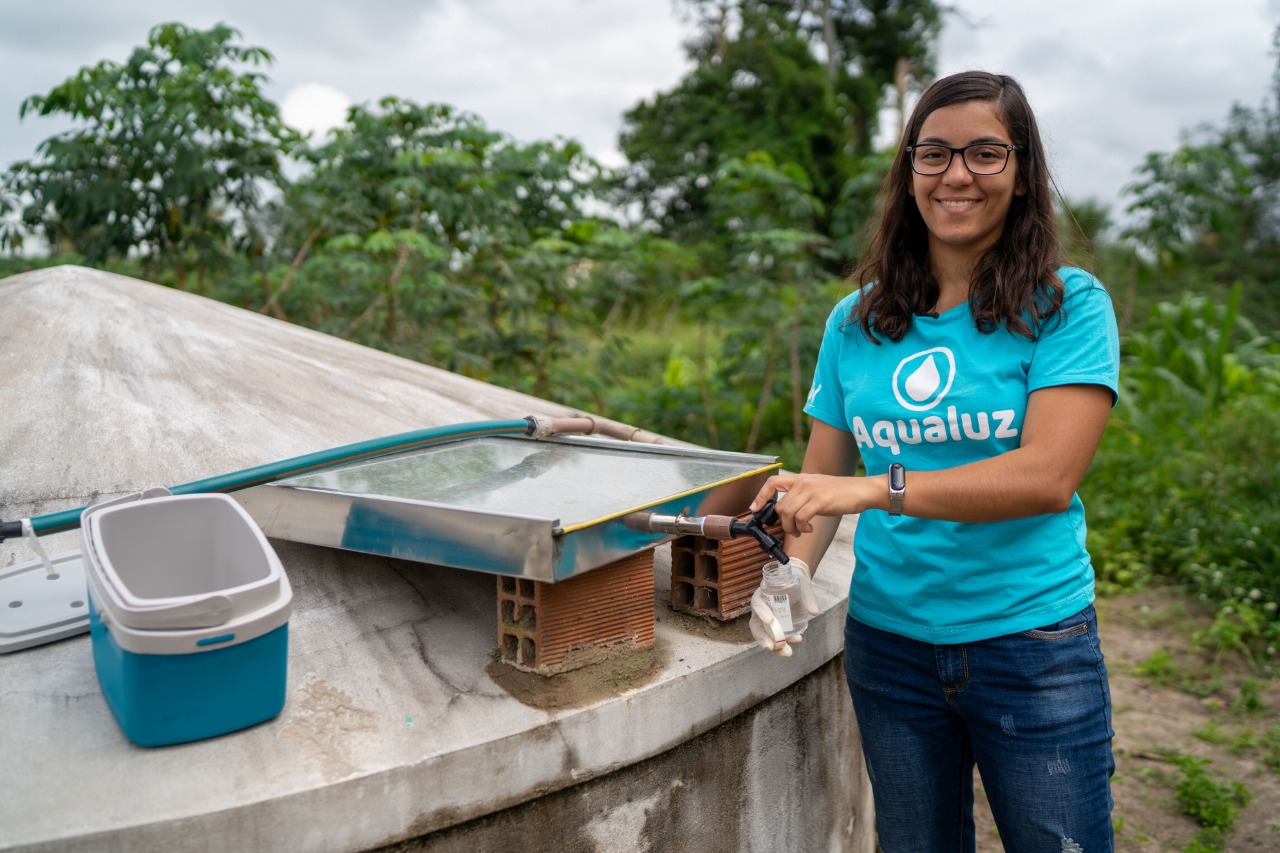 Sistema mecatr&ocirc;nico de filtragem baseada em luz solar busca resolver os problemas da falta de acesso &agrave; &aacute;gua pot&aacute;vel comuns na regi&atilde;o Nordeste. Foto: ONU
