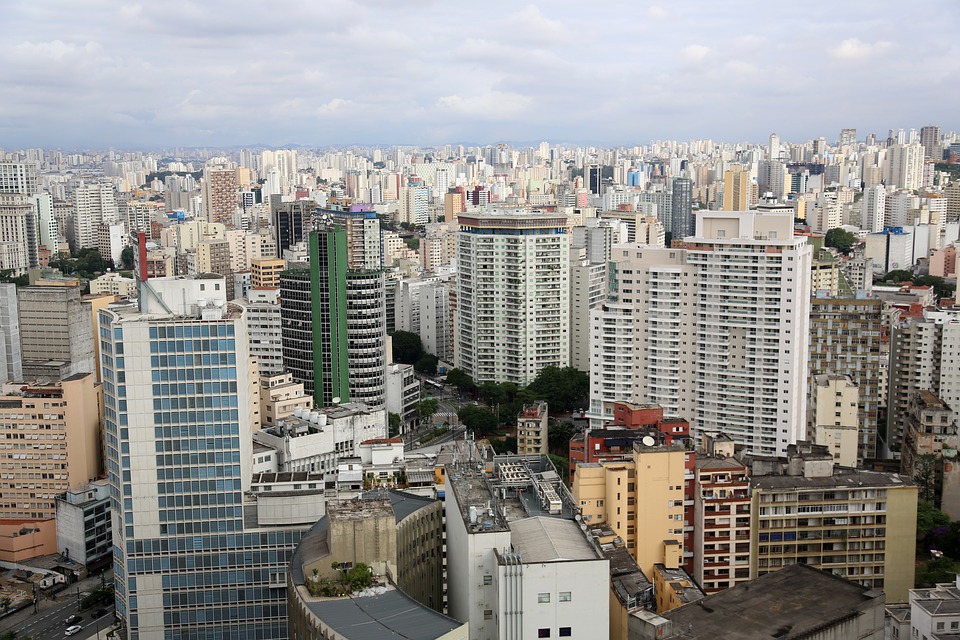 vis&atilde;o geral de s&atilde;o paulo, capital. Foto: Pixabay