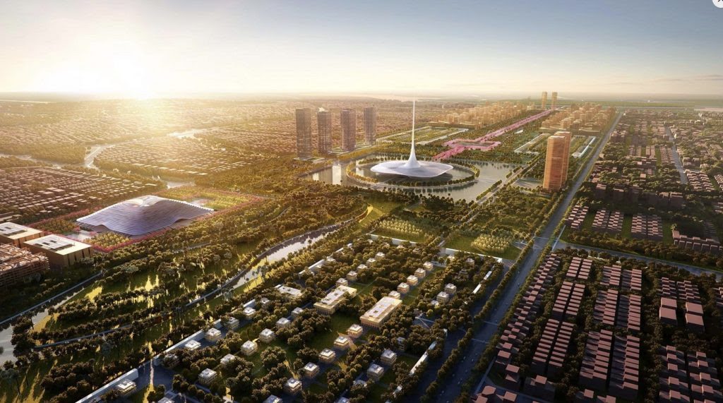 Segundo o PNUMA, a urbaniza&ccedil;&atilde;o pode representar uma ferramenta crucial para o alcance dos Objetivos de Desenvolvimento Sustent&aacute;vel (ODS). Foto: Foster and Partners via PNUMA.