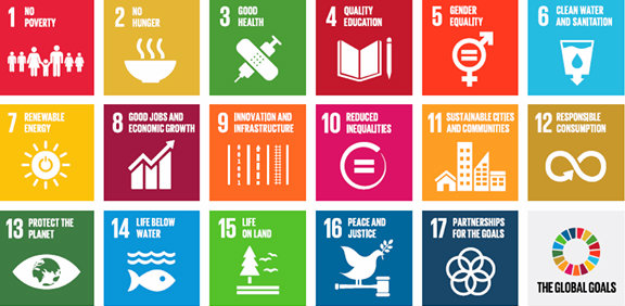 Ilustracao os 17 objetivos de desenvolvimento sustent&aacute;vel da ONU