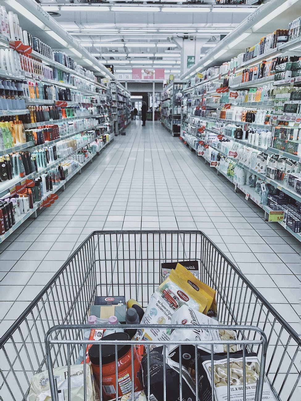 Photo by Oleg Magni on Pexels.com grocery cart with item
