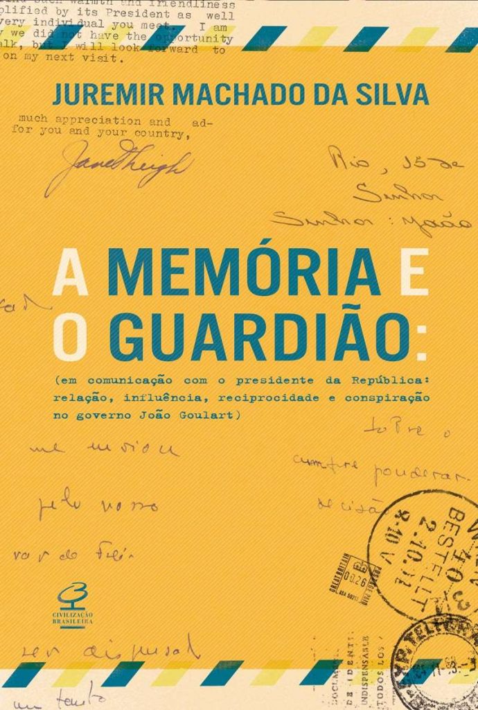 Capa do livro A mem&oacute;ria do Guardi&atilde;o - de Juremir Machado da Silva