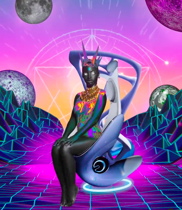 A concep&ccedil;&atilde;o do afrofuturismo impacta ao mostrar negros detentores de saberes amplos e absolutamente livres para expressar seus valores