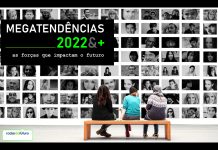 Megatendências 2022 & +: como a pandemia impacta o futuro capa do relatório megatendencias 2022