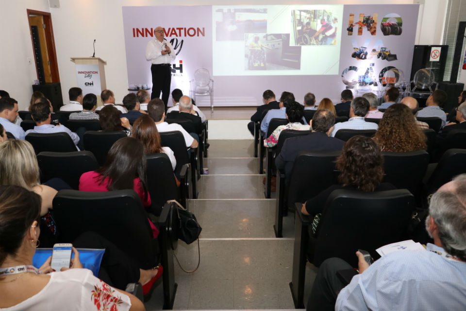 CNH Industrial reforça o papel estratégico da inovação no cenário de integração de máquinas e tecnologias digitais - foto: Fernando Rezende