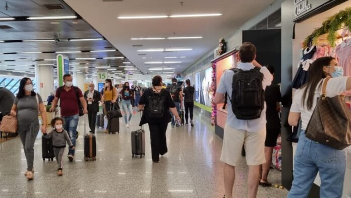 turismo aeroporto viagem Foto Victor Maciel MTur Número é o terceiro melhor do ano. Crédito: Victor Maciel/MTur